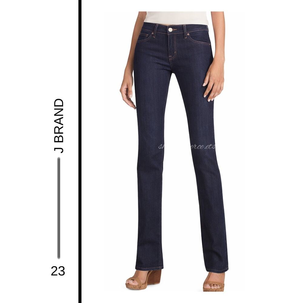 MSRP: $168  ✨ J Brand X-Fit Straight Leg Jeans Size 23✨SAME DAY SHIP or NEXT DAY
